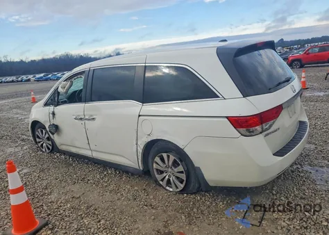 2014 Honda Odyssey Exl z USA, uszkodzony, nr VIN 5FNRL5H60EB139414